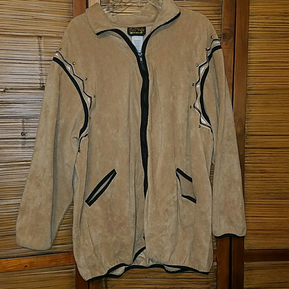Bob Mackie Fleece Jacket